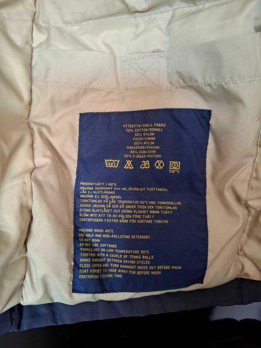 Оригинална мъжка парка SVEA с гъши пух