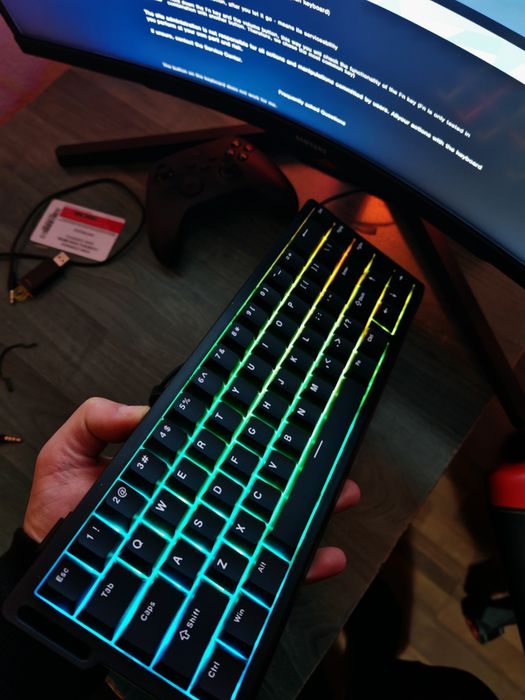 Tastatura mecanica de gaming ATTACK SHARK X68 HE 60%