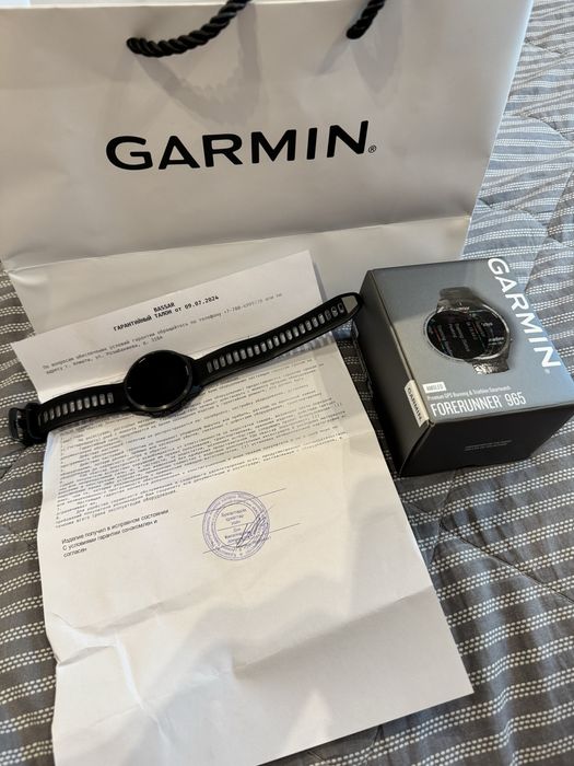 Смарт-часы Garmin Forerunner 965 черный