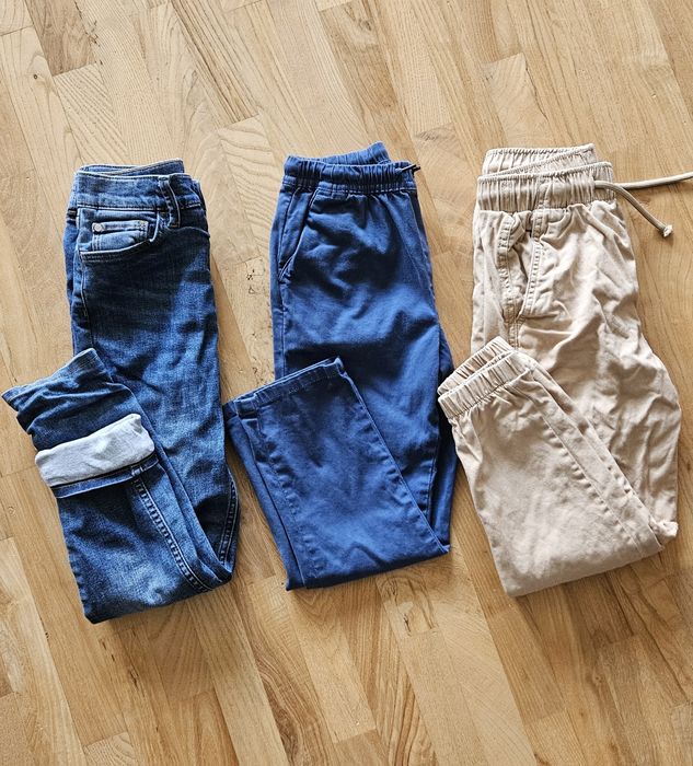 Три нови детски панталона 128 см H&M и Next
