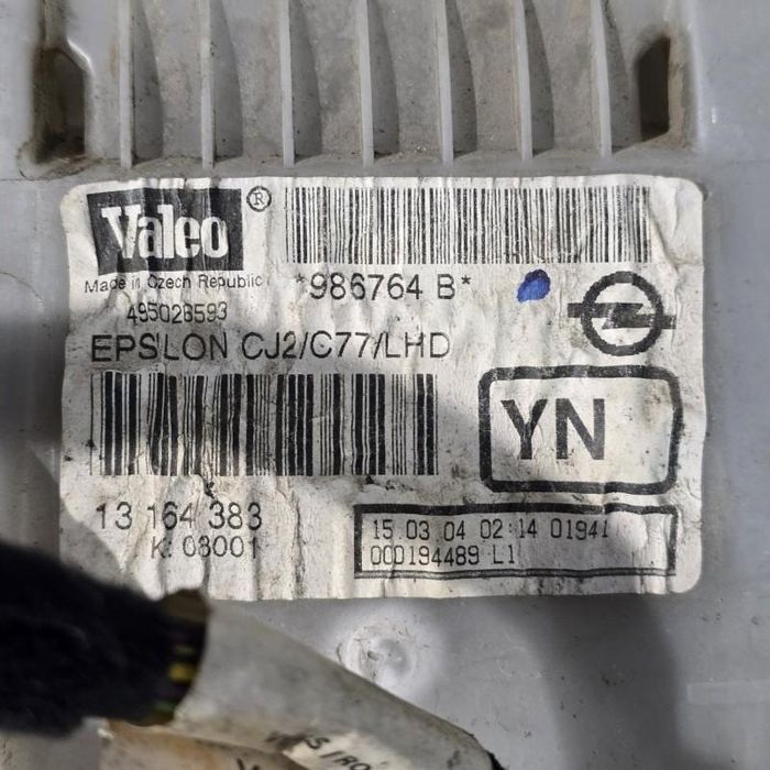 Carcasa aeroterma climatronic Opel Vectra C