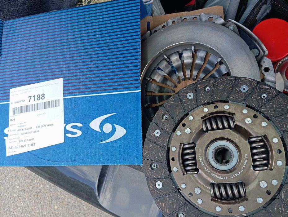 К-кт съединител SACHS - Dacia, Mercedes, Suzuki, Renault - 1,5D-1,9D