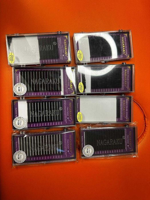 Vand set complet extensii gene – Ideal pentru incepatoare / Lash tech