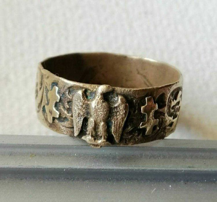 Inel vintage bizantin