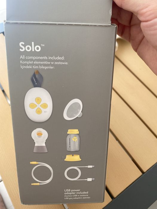 Medela solo с два накрайника М и един S