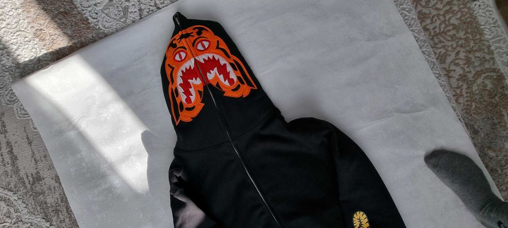 Bape tiger худи качественный