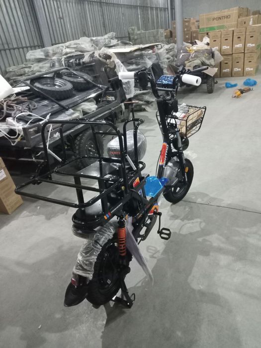 Skuter скутер Monster Elektro veloSkuter 2ta batareya bilan