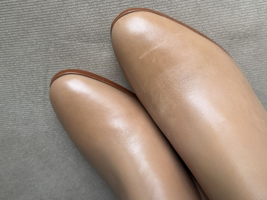 Дамски боти Lauren Ralph Lauren Wendey – естествена кожа, размер 36