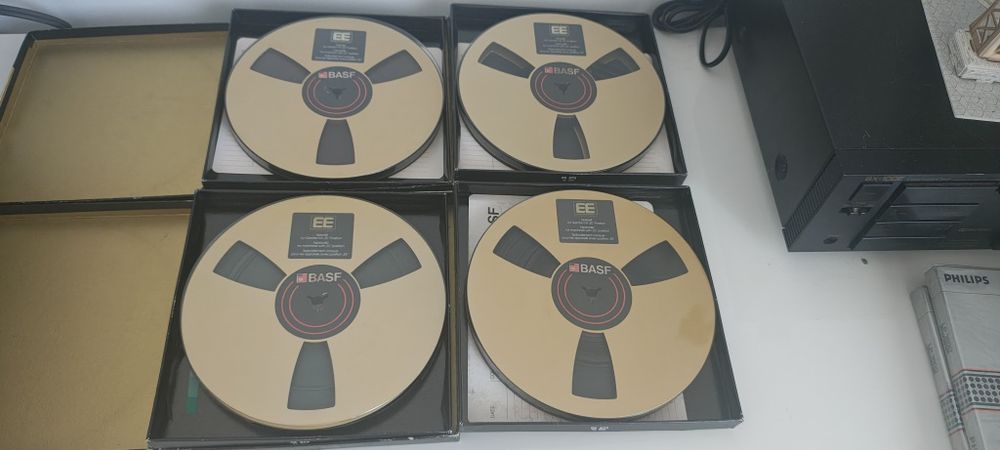 Philips / Basf / Role / Benzi / Magnetofon / 18 cm