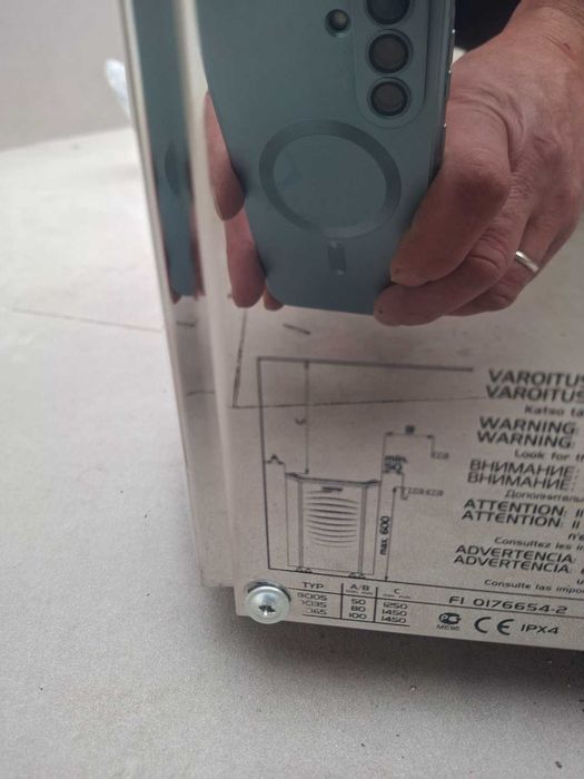 Професионална сауна печка HarviaVegaPro BC135–13.5 kW,400V (за ремонт)