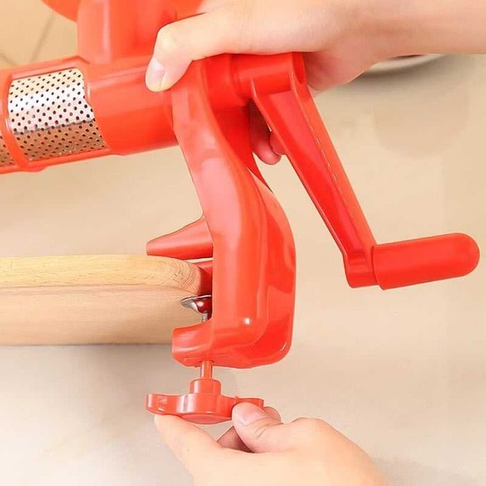 Ръчна изцеждачка за домати, сито от неръждаема стомана