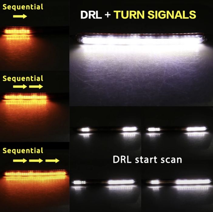 DRL lights 10 sm
