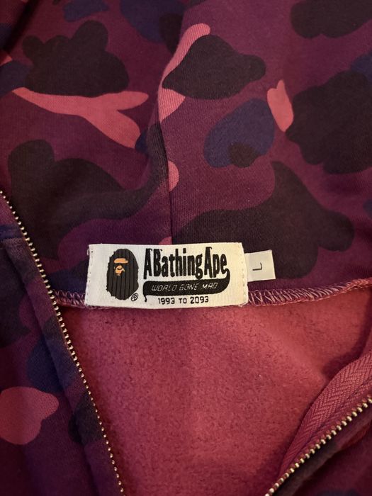 Hanorac Bape mov, marimea L.