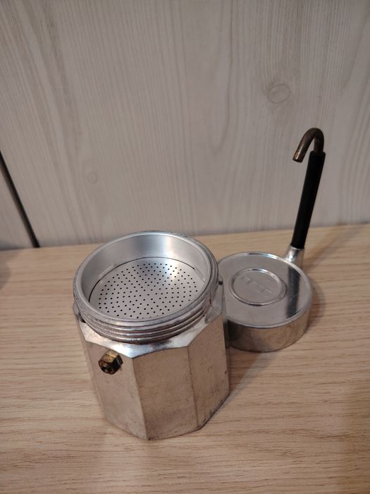 Cafetieră Moka / Ibric Italian – aluminiu – stare foarte bună