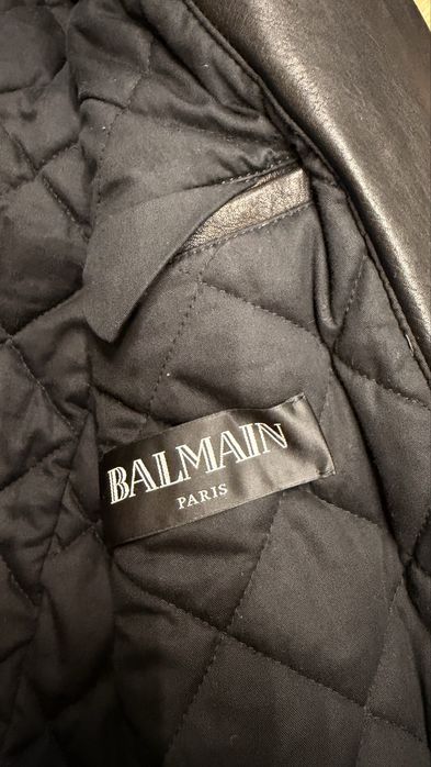 Оригинал Кожанка BALMAIN