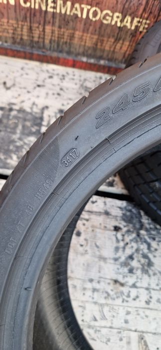 2 Anvelope ca noi Pirelli 245 35 R18 de vara