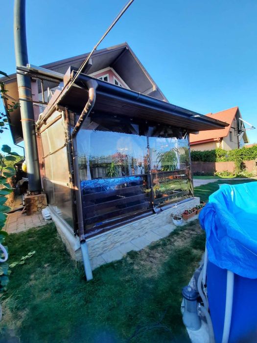 Folie Cristal pentru închidere terase