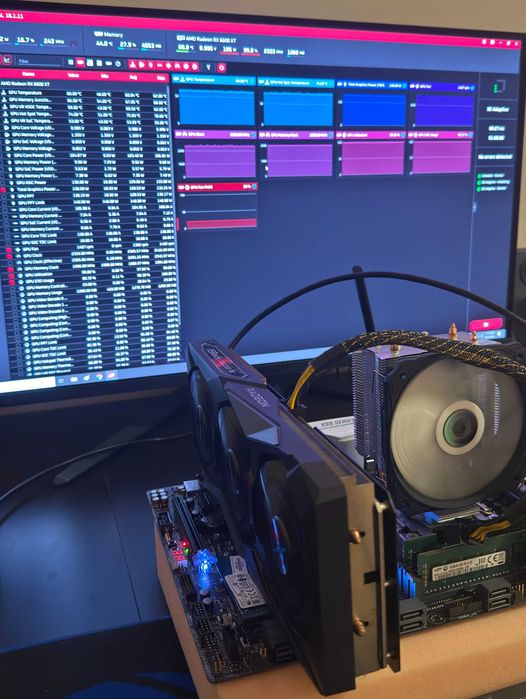 ТОП състояние Видео карта ASRock RX 6600 XT Challenger Pro 8GB OC GDDR6