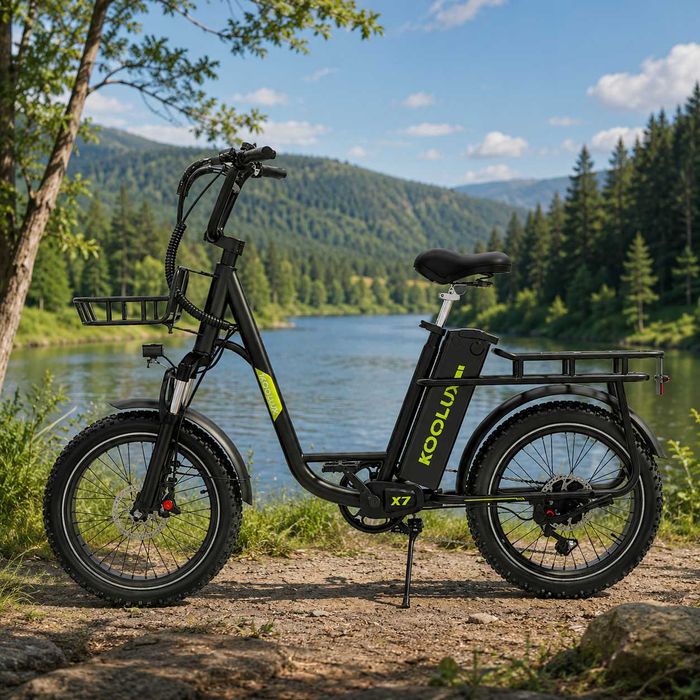 Koolux X7 Сгъваем Електрически Байк / E-Bike 750W до 45 км/ч