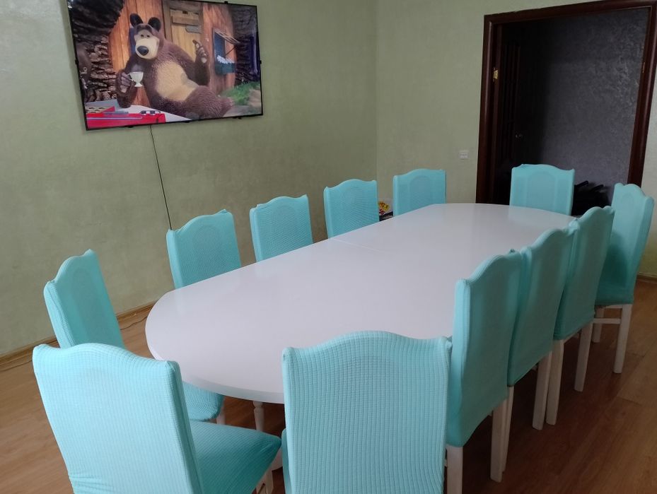 Стол и стулья 12шт