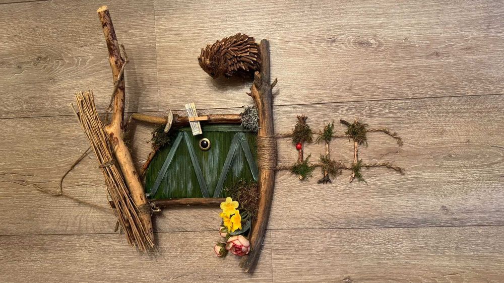 Голямо дървено, 60см/ 50см ръчна изработка.