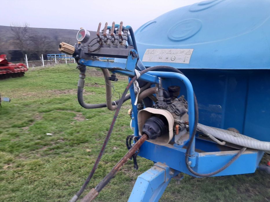 Met/instalatie erbicidat 3000 litri, disc 6 metri