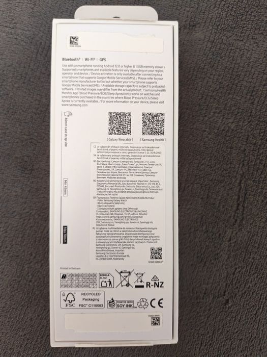 Smartwatch Samsung Galaxy Watch8 Classic 46mm BT Black