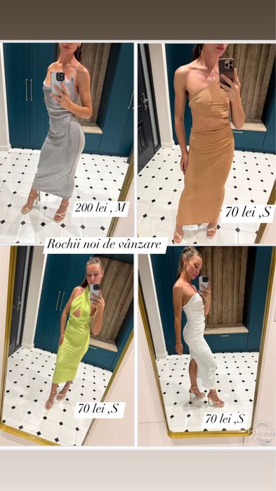 Rochie midi/scurta/ocazie/eleganta /coktail