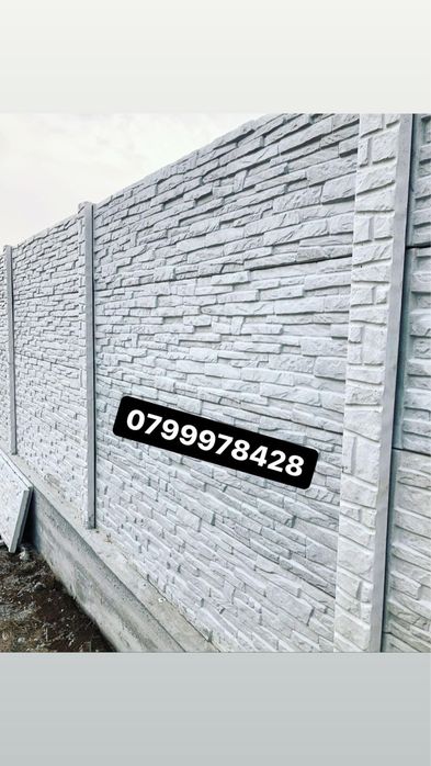 Gard din placi si garduri de beton