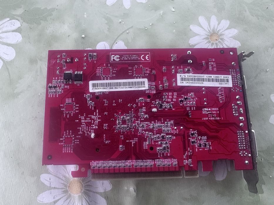 RadeonX550XT 128MB 128 BIT 2003 година