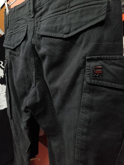 Оригинален панталон G-Star Raw Rovic Zip W32 W34 W36 нов мъжки cargo черен