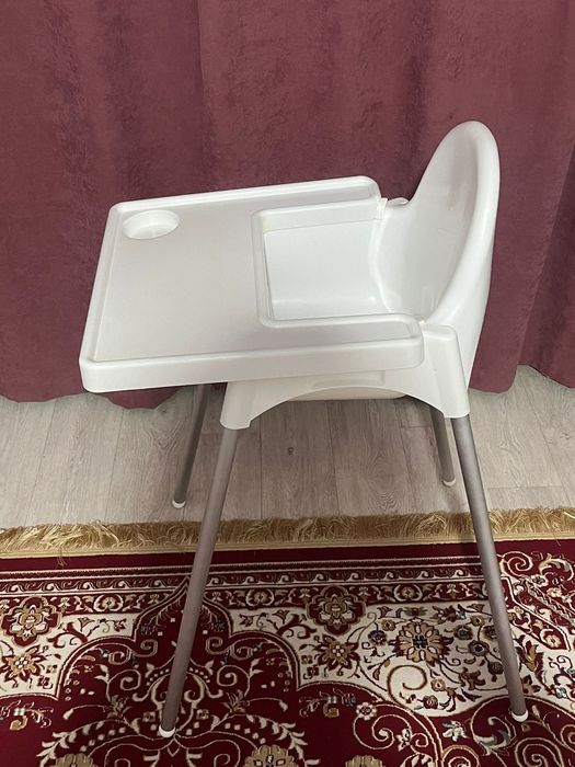 Коляска, детский обеденный стул б/у