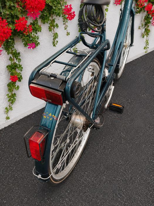 Bicicleta dama Kettler verde vintage