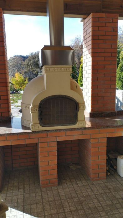 Строим Помпейская печь. Очаг. Летние кухни