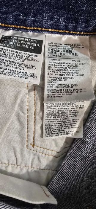 Levi's xs-дамски къси дънки (10-16)
