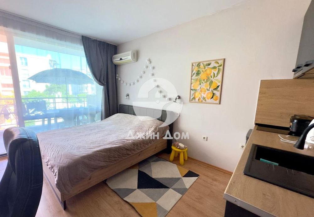 Продава се Едностаен апартамент в с. Равда, Област Бургас - 38 кв.м за 1632 €/кв.м - Снимка #1