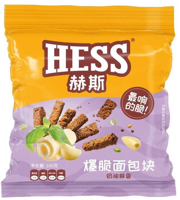 HESS — современный бренд хлебных снеков для оптовых поставок