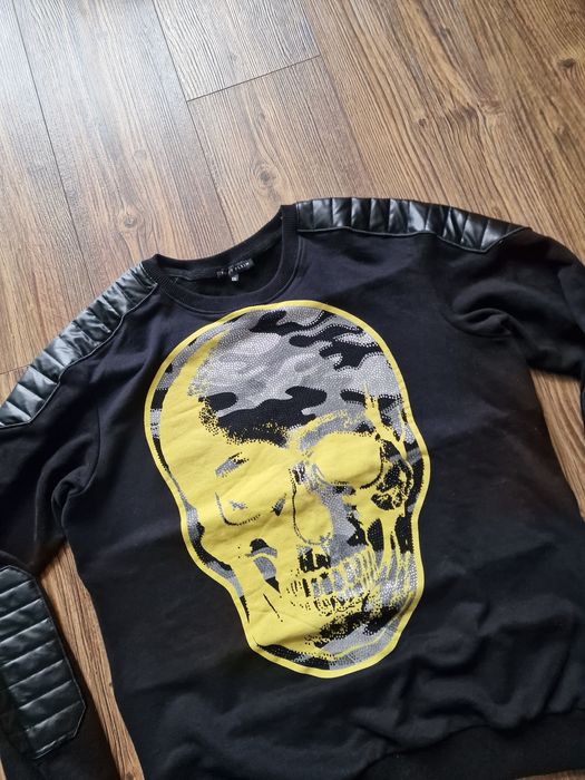 Страхотна  мъжка  блуза суитчър PHILIP PLEIN размер L / XL