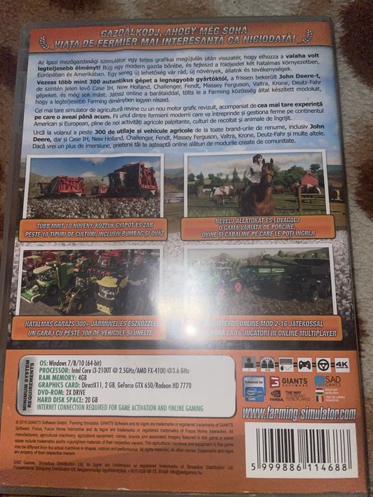Vand CD Farming Simulator 19
