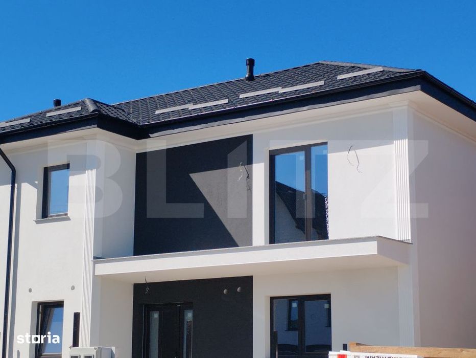 Duplex modern  in Ipotesti – 105 mp utili, teren 2,5 ari