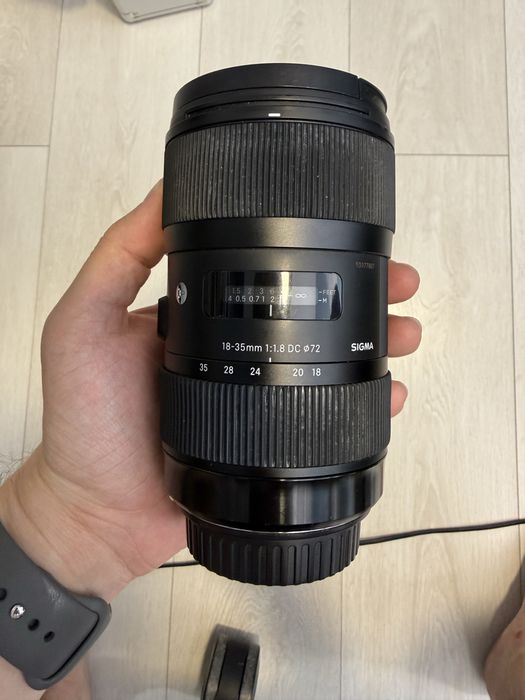 Sigma 18-35 f.1.8 pentru CANON EF