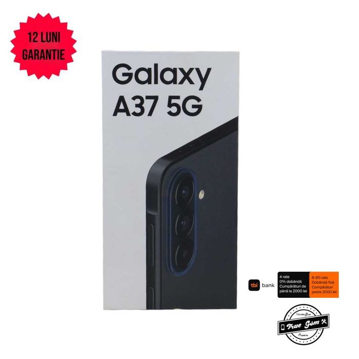 Samsung Galaxy A37 5G 128GB Awesome Charcoal - GARANTIE 12 LUNI | TrueGSM