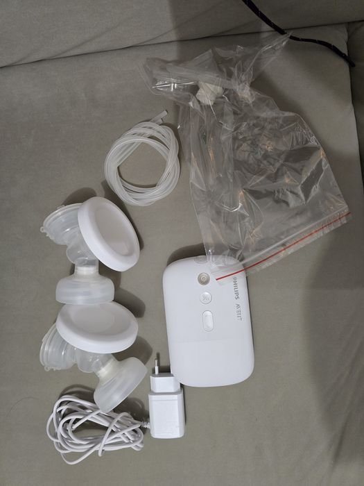 Pompă de sân duala Philips SCF398 cu acumulator - garanție + cadou