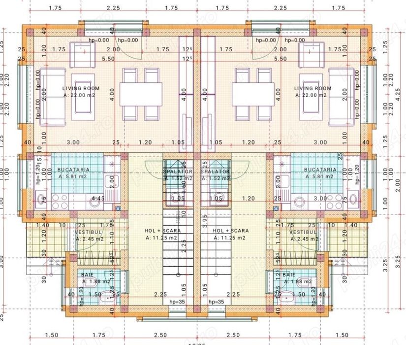 Duplex Mosnita Veche, 90mp utili