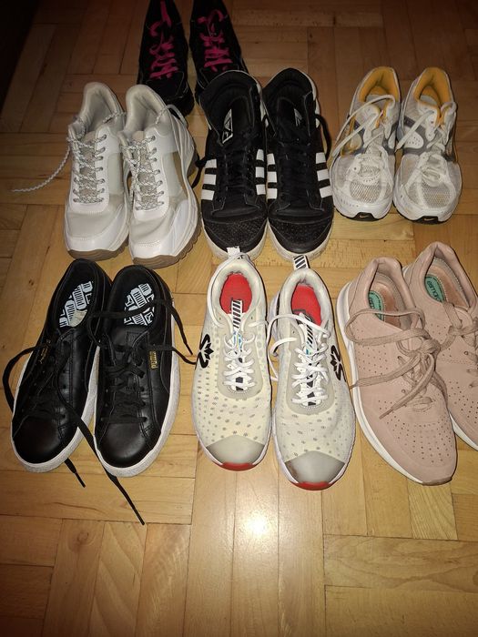 Дамски маратонки нови и обувани по веднъж