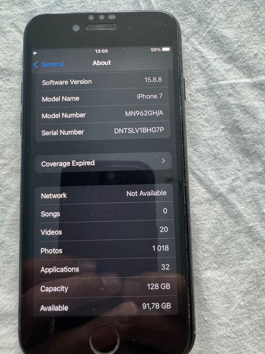 iPhone 7, 128GB черен