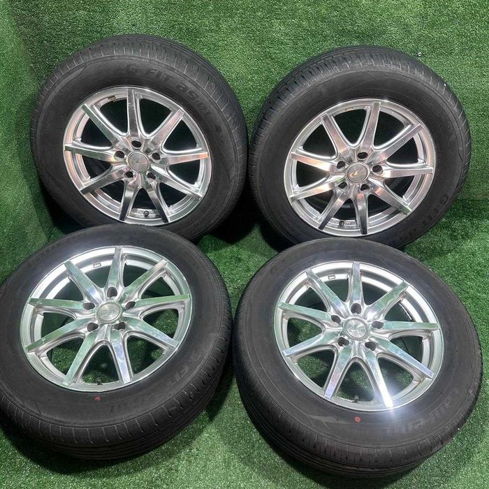 Продам Японские диски WEDS Leonis с шинами Laufenn 215/60 R16 летний