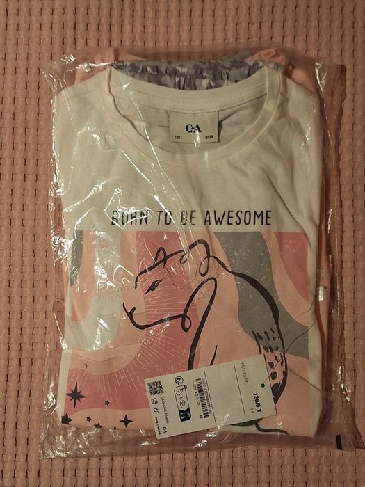 [NOU] Set 2 pijamale C&A - fetițe 128cm