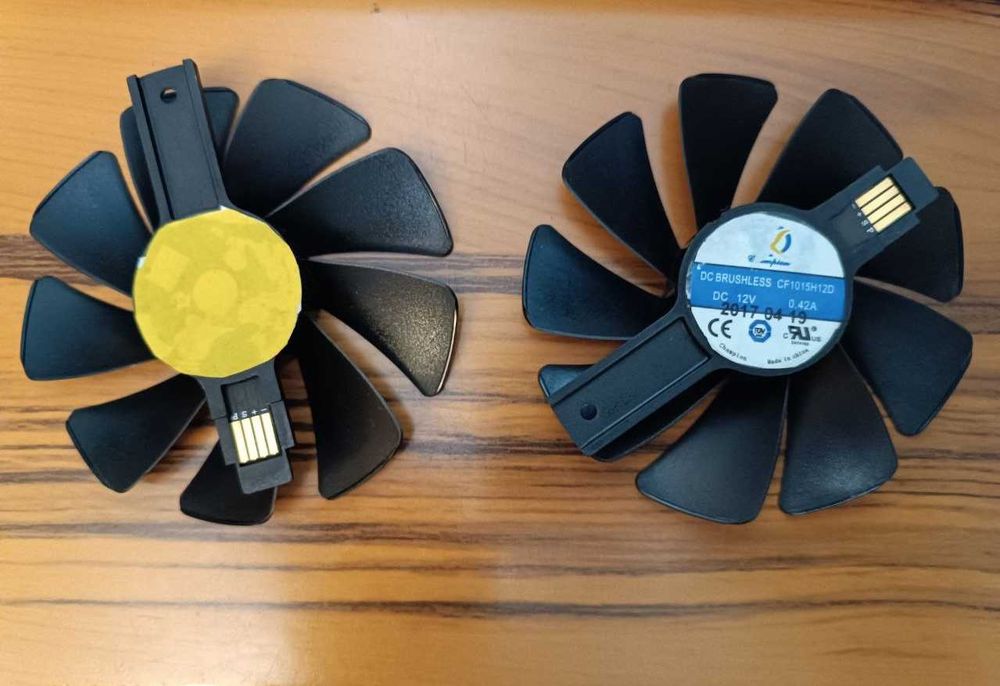 Вентиляторы CF1015H12D для видеокарт Sapphire NITRO
