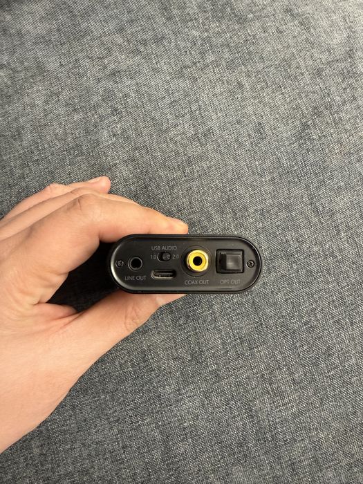 ЦАП-усилитель для наушников FiiO K3, USB - Черный